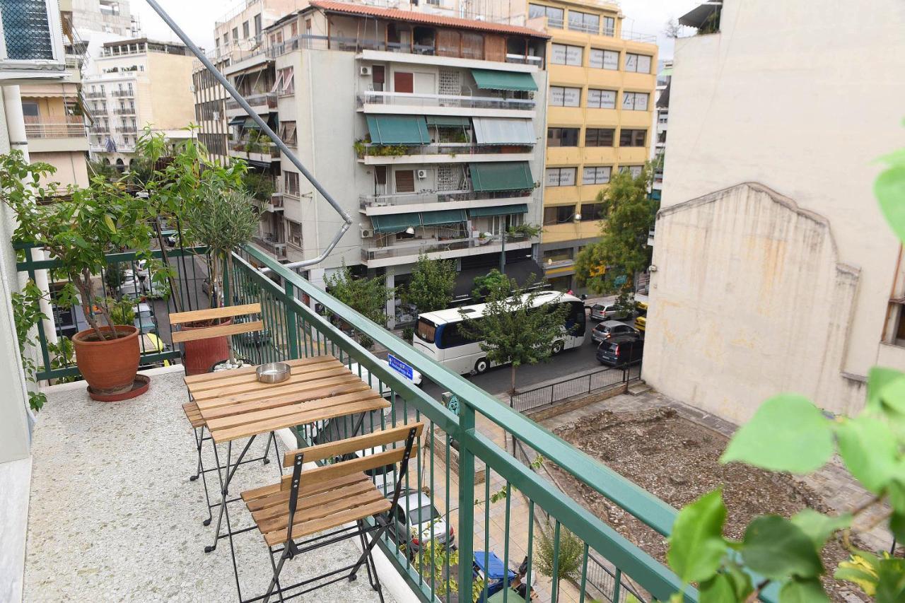 Pnyka Apartment 1 Athene Buitenkant foto
